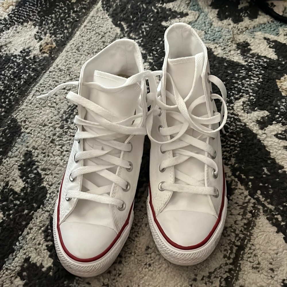 High Top Converse White